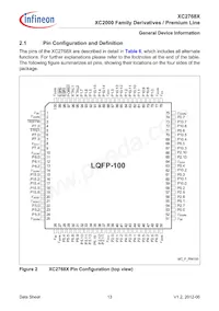 XC2768X136F128LAAKXUMA1 데이터 시트 페이지 13