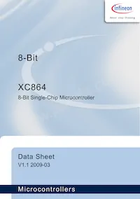 XC864L1FRI5VAAKXUMA1數據表 封面