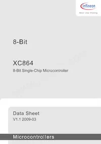 XC864L1FRI5VAAKXUMA1 Datasheet Page 3