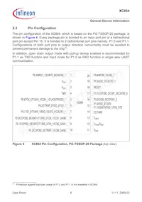 XC864L1FRI5VAAKXUMA1 Datasheet Page 10