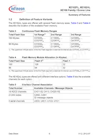 XE162HL20F80LAAFXQSA1 Datasheet Page 10