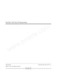 XU208-128-TQ128-I10 Datasheet Copertura