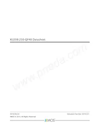 XU208-256-QF48-I10 Datasheet Cover
