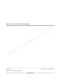 XU232-1024-FB374-C40 Datasheet Cover
