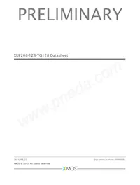 XUF208-128-TQ128-I10 Datenblatt Cover