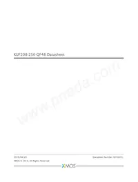 XUF208-256-QF48-I10 Datasheet Cover