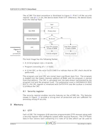 XUF224-512-FB374-I40 데이터 시트 페이지 20