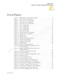 Z86E6316VSC00TR Datasheet Page 5