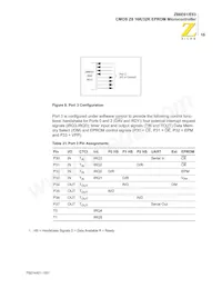 Z86E6316VSC00TR Datasheet Pagina 20