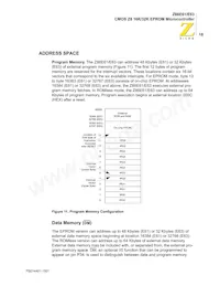Z86E6316VSC00TR Datasheet Page 22