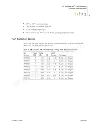 Z8F0113SB005SC Datasheet Pagina 12