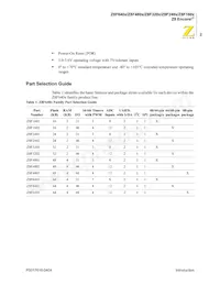 Z8F6402AR020SC00TR Datasheet Page 20