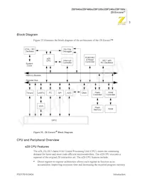 Z8F6402AR020SC00TR Datasheet Page 21