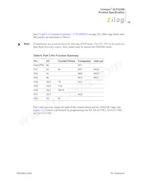 ZLP32300P4032C Datasheet Pagina 20