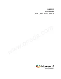 A42MX09-PQ144 Datenblatt Cover