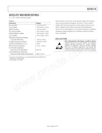 AD5821AD-WAFER Datasheet Pagina 6