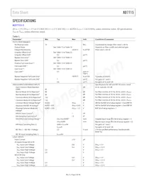 AD7715ACHIPS-5 Datasheet Page 4
