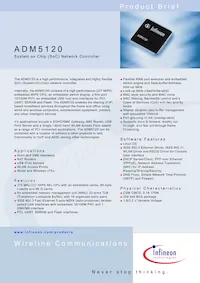 ADM5120X-AB-T-2-G Datasheet Copertura