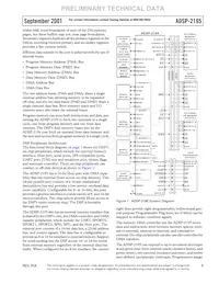 ADSP-2195MBST-140 Datasheet Page 5