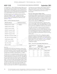 ADSP-2195MBST-140 Datenblatt Seite 10