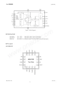 AK4188VN Datasheet Page 2