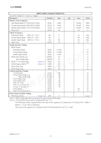 AK4345ET Datasheet Page 8