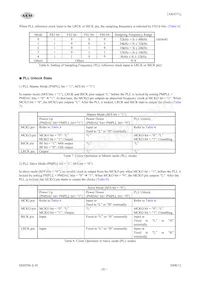 AK4371VN數據表 頁面 20