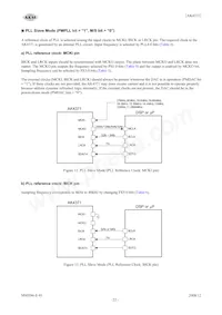 AK4371VN Datasheet Page 22