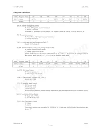 AK4381VT Datasheet Pagina 17