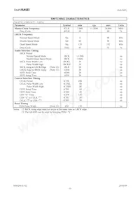 AK4385VT Datasheet Page 6