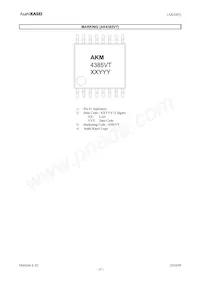 AK4385VT Datasheet Pagina 21