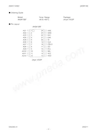 AK9813BF Datasheet Page 2