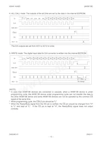 AK9813BF Datenblatt Seite 12