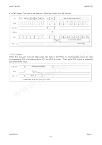 AK9813BF Datenblatt Seite 13