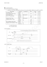 AK9813BF Datenblatt Seite 18