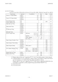 AK9813BF Datenblatt Seite 19