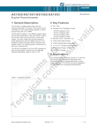 AS1500-T Datasheet Page 2