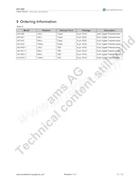 AS1500-T Datasheet Page 14