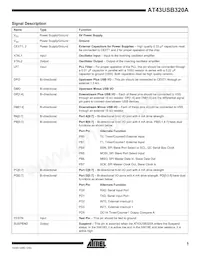 AT43USB320A-AC Datasheet Pagina 5