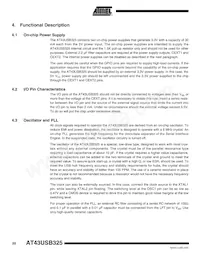 AT43USB325E-AU Datasheet Page 20