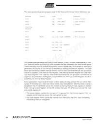 AT43USB325E-AU Datasheet Page 22