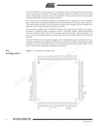AT43USB370E-AC Datasheet Page 2