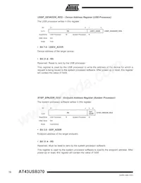 AT43USB370E-AC Datasheet Page 16