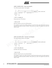 AT43USB370E-AC Datasheet Page 18