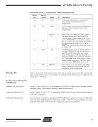 AT94S40AL-25BQI Datasheet Page 15