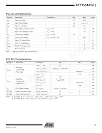 ATF1504ASL-25QI100 Datasheet Page 19