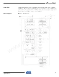 ATMEGA8L-8AU 데이터 시트 페이지 3