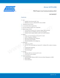 ATPL00B-AZU-Y Datasheet Cover