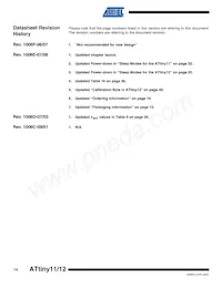 ATTINY12L-4PU Datasheet Page 14