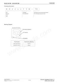 BH2220FVM-TR Datasheet Page 11